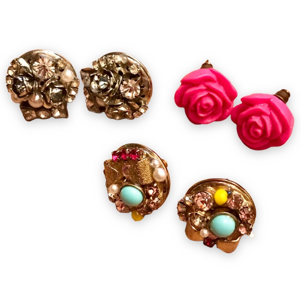 Betsey Johnson® Cluster Stud Earrings